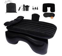 Onirii Inflatable Car Air Mattress Back Seat Bed Thickened Car Camping Mattress with Air Pump, 53.1"×32.7" Portable Travel Mattress, Universal SUV