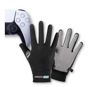 ONISSI Pro Gaming Gloves for Sweaty Hands, Sim Racing Gloves for Gamer Grip | Full Finger, Anti-Sweat, Comfortable, Performance Boosting, Gaming Gifts for Video Games on PS5, PS4, Xbox, PC, VR, Sim Racer