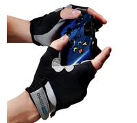 ONISSI Professional Gaming Gloves for Sweaty Hands | SIM Running Gloves for Men Women | Sweatproof, Half Finger, Player Grip for PS4/PS5/Xbox/Computer/PC/VR