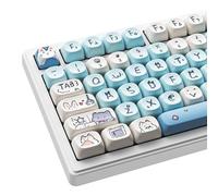 ONITOON PBT Keycaps 65 75 100 Percent, MOA Keycaps Dye-Sublimation