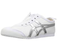 Onitsuka Tiger Mexico 66 Slip Men's Lace Free Colours Contrast Trainers (White Silver, UK 8)