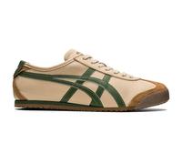 Onitsuka Tiger MEXICO 66 UNISEX (BEIGE/GRASS GREEN, UK Footwear Size System, Adult, Men, Numeric, Medium, 4)