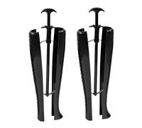 OnIUeZky Boot Shaper Plastic Boot Shapers Shoe Tree Inserts Knee High Tall Boots Support Holder Tool Black With Handle