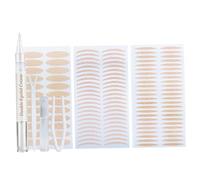 OnIUeZky Eyelid Tape, Double Eyelid Tape, 480 Pcs 3 Styles Instant Eyelid Lifter Strips, Waterproof and Invisible Double Eyelid Tape for Hooded Eyes, Droopy, Uneven or Monolids Eyes