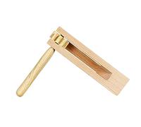 OnIUeZky Traditional Matraca Toy Spinning Rattle Ratchet Noise Maker Wooden Educational Toy for Games Parties..