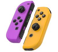 ONIUWE Replacement Controllers for Switch Left and Right Wireless Controller Compatible with Nintendo Switch OLED Lite with 6-Axis Gyro Wake-up Vibration Purple