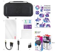 Oniverse Switch 2 Carrying Case Starter Kit 8-in-1 - Travel Case, Screen Protector Compatible with Nintendo Switch 2, USB-C Cable & Adapter, Audio Splitter, Cleaning Kit, Switch Accessories