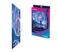 Oniverse Gatekeeper Gaming Mouse Pad in Matte Tempered Glass 35 x 25 cm - Ultra-Smooth Micro-Engraved Surface, High Precision Quick Glide, Non-Slip Base, Durable and Easy to Clean