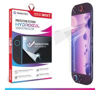Oniverse Hydrogel Screen Protector compatible with Nintendo Switch 2 - High-Resistance Film against Shocks and Scratches, Long-Lasting and Smudge-Resistant - Cleaning Kit Included
