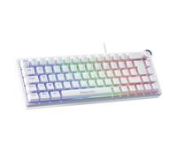 Oniverse Maegnus (Luxion White) 65% Wired Magnetic Gaming Keyboard - Hall Effect Rapid Trigger Switches 0.1 mm Anti-Ghosting 8000 Hz LED AZERTY for PC/Mac