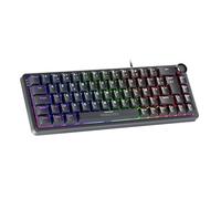 Oniverse Maegnus (Nocta Black) 65% Wired Magnetic Gaming Keyboard - Hall Effect Rapid Trigger Switches 0.1 mm Anti-Ghosting 8000 Hz LED AZERTY for PC/Mac