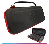 Oniverse Protective Case for Nintendo Switch 2 - Hard Waterproof Carrying Case with Handle, Padded Interior, Game Card Slots, Storage Net - Black