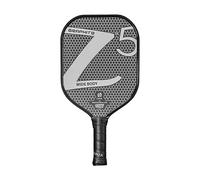 ONIX Graphite Z5 Pickleball Paddle (Graphite Carbon Fiber Face with Rough Texture Surface, Cushion Comfort Grip and Nomex Honeycomb Core for Touch, Control, and Power),White,Medium:7.5-8