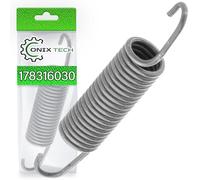 ONIX TECH Dishwasher Door Tension Spring 121 mm Ø 19 mm with Original Code 1783160300 for Beko for Altus for Amica for Arcelik for Blomberg for Continental Edison for Cylinda - Warranty 5 Years