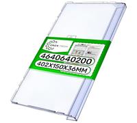 ONIX TECH Drawer Front Panel for Fridge Freezer 402x150x36 mm with Original Code 4640640200 4638250500 for Beko - Warranty 5 Years