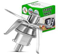 ONIX TECH Food Processor Blade with Seal for Vorwerk Thermomix TM21 with the Original Code 31309 - Warranty 5 Years