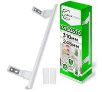 ONIX TECH Fridge Handles and Freezer Door Handle 310 x 113 x 25 mm with The Original Code 7432602 7430670 7430134 for Liebherr Fridge - Set Includes 2 Caps - Warranty 10 Years