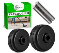 ONIX TECH Kit Small Rollers for Cordless Vacuum Cleaner Brush and the Axis with Original Code SS-2230002458 for Tefal for Rowenta - Warranty 5 Years