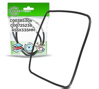 ONIX TECH Rubber Oven Door Seal 455x335 mm with Original Code C00385306 C00725238 481010846713 488000725238 for Indesit for Whirlpool for Bauknecht - Warranty 5 Years
