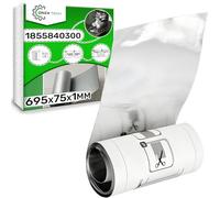 ONIX TECH Vapour Barrier Membrane Film for Worktops Above Dishwashers 695 mm x 75 mm x 1 mm with the Original Code C00871857 for Indesit 1855840300 for Beko - Warranty 5 Years