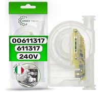 ONIX TECH Water Flow Meter Reed Switch for Dishwasher with Original Code 00611317 611317 for Bosch for Siemens - MADE IN ITALY - Warranty 5 Years