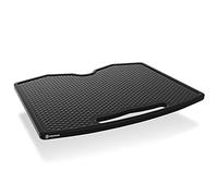 ONKRON Additional AV Shelf for TV Stand TS1881-BLK/WHT Height Adjustable Portable up to 5 kg L x W 510 x 320 mm APT1881 Black