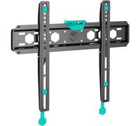 ONKRON Fixed TV Wall Bracket for 35-65 Inch Screens, Flush TV Wall Mount Weight up to 68 kg, Universal TV Wall Bracket Fixed with VESA 75x75 - VESA 400x400 mm, Ultra Slim TV Mount Black FM5-B