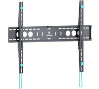 ONKRON Fixed TV Wall Bracket for Large 60-110 Inch Screens up to 120 kg, Low Profile TV Bracket VESA 200x200-900x600, Flush Heavy Duty TV Wall Mount, Ulitra Thin Television Mount Black UF12-B