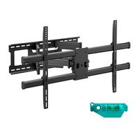 ONKRON Full Motion TV Wall Bracket 42"-120" 100 kg max VESA 1000x600, M10-B | Full motion TV wall mount, reach up to 600 mm, tilting, reinforced frame, cable management, hotels, offices & retail, black