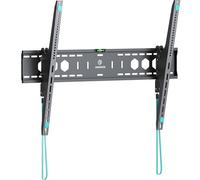 ONKRON Heavy Duty TV Wall Bracket for 60-110 Inch Screen up to 120 kg, Low Profile Tilting TV Bracket, Universal Television Mount VESA 200x200-900x600, Flush Television Wall Mount Black UT12-B