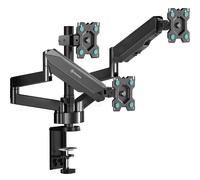 ONKRON mount 3 monitors 13-32", up to 8 kg, VESA 75x75/100x100, black G280