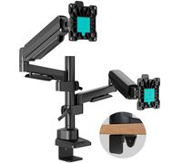 ONKRON table mount for 2 monitors 17-42", up to 15 kg, VESA 75x75/100x100, G140