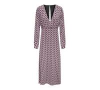 Onlalma Life Poly Jen Long Dress AOP, Black/AOP: 586 Swirl Tiger, XS