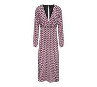 ONLY Women's Onlalma Life Poly Jen Long Dress, Magenta Purple/AOP: 584 Posh, M