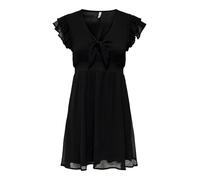 Onlasta Life S/S Peekaboo Dress WVN, Black, M