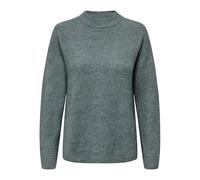 ONLCAMILLA O-Neck L/S Pullover KNT, Balsam Green/Detail: Melange, S