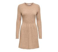 Onlfia Ls Cable Dress KNT Noos, Toasted Coconut, M