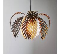 ONLI Dubai pendant light, palm tree design, Ø 46 cm, bronze