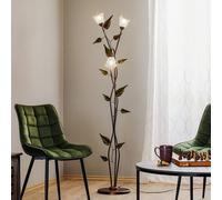 ONLI Miranda floor lamp in Florentine style, bronze