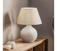 ONLI Sfera table lamp, height 53 cm, cement/grey