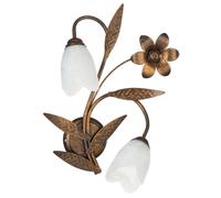 ONLI Sonia wall light, 2-bulb, bronze