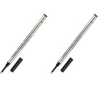 ONLINE 1 x recharge roller compatible avec Faber-Castell, Senator, Schneider | Noir avec une largeur de trait de 0,7 mm I recharge de remplacement pour stylo roller I recharge roller selon ISO 14145-2
