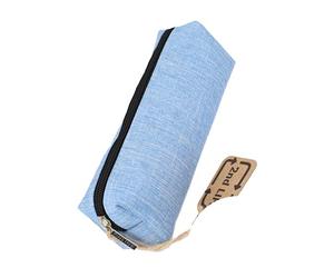 Online 2nd Life Pencil Case, Blue, Material Made from Recycled PET for a Clean Environment, Dimensions 20 x 5 x 6 cm