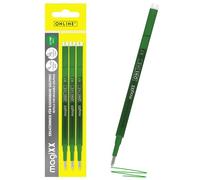 Online 3 x Erasable Gel Refills Green I Compatible with Pilot Frixion, magiXX I Medium Tip (0.7 mm) I Replacement Refills for Gel Rollerball Pens Erasable I Thermosensitive Ink
