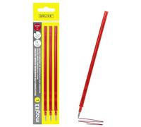 Online 3 x Red 0.7 mm Refills Compatible with Legami Gel Pens - Rollerball Gel Pen Refill - Erasable Ink