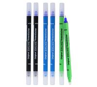 Online 6X Ink-Erasers | 6X Pens for Erasing & Rewriting | Colors: Blue, Green, Black | Blue Ink Removal & Correction