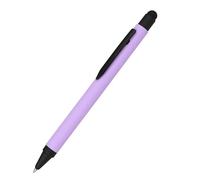 Online Aluminium Stylus Ballpoint Pen, Purple, Retractable, Blue Ink, Soft Touch, Touchscreen Compatible, Pack of 1