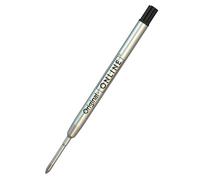 ONLINE ballpen Refill International King-Size Black, G2 Format Line Width Medium, Suitable for: Parker, Pelikan, Faber-Castell etc, Durable, Standard Biro Refills