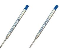 ONLINE ballpen Refill International King-Size Blue, G2 Format line Width Medium, Suitable for: Parker, Pelikan, Faber-Castell etc, Durable, Standard biro Refills (Pack of 2)