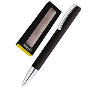 Ballpen Vision Black | made of aluminum |with international king size refill | refillable | writing colour black | in gift box